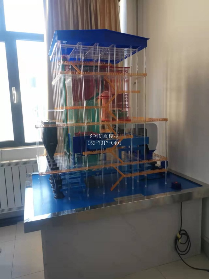 鍋爐內部構造模型